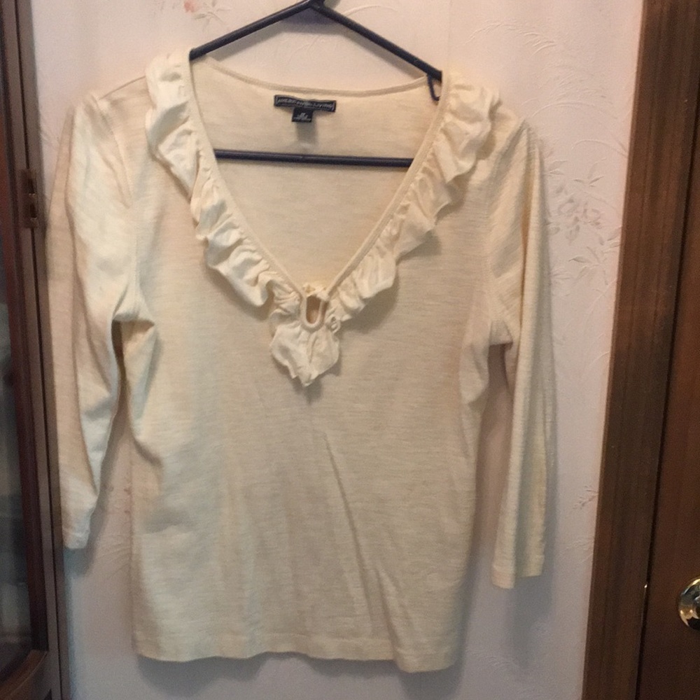 Ruffle top